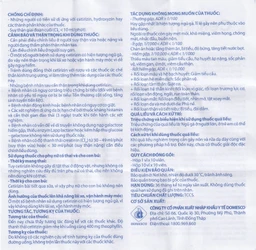 Thuốc Cetirizin 10mg Domesco điều trị viêm mũi dị ứng, mày đay (10 vỉ x 10 viên)