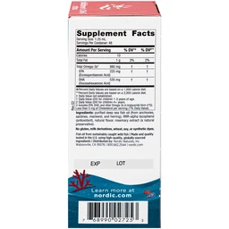 Dung dịch hỗ trợ cải thiện thị lực cho trẻ từ 1 tuổi Nordic Naturals Children's DHA xtra (60ml)