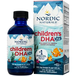 Dung dịch hỗ trợ cải thiện thị lực cho trẻ từ 1 tuổi Nordic Naturals Children's DHA xtra (60ml)