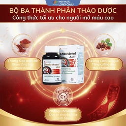 Viên uống hỗ trợ giảm cholesterol Cholesterol Aid Vitamins For Life (60 viên) 4