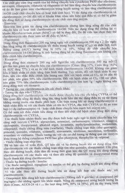 Thuốc Clarithromycin 500mg Quapharco điều trị nhiễm khuẩn đường hô hấp (2 vỉ x 5 viên)