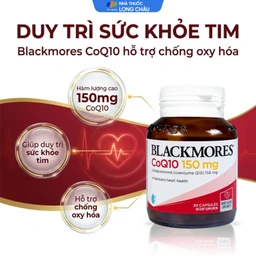 Viên giúp duy trì sức khỏe tim Blackmores CoQ10 150mg (30 viên) 2