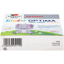 Cốm bổ sung các vitamin, giúp tăng cường sức đề kháng cho trẻ Doppelherz Aktiv Kinder Optima Mini-Tabs (20 gói x 30g)