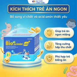 Cốm vi sinh hỗ trợ tiêu hóa Bioacimin Gold Meracine (30 gói) 4
