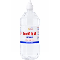 Cồn 90 độ Vĩnh Phúc 1000ml dùng sát trùng vết thương và tiệt trùng dụng cụ y tế 1