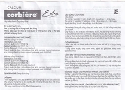 Dung dịch uống Calcium Corbière Extra Sanofi bổ sung canxi, hỗ trợ điều trị loãng xương (3 vỉ x 10 ống x 10ml)