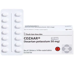 Thuốc Cozaar 50mg MSD điều trị tăng huyết áp (2 vỉ x 14 viên) 1