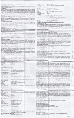 Thuốc Cravit Tab 750mg Interthai Pharm điều trị nhiễm khuẩn nhẹ, trung bình và nặng (1 vỉ x 5 viên)