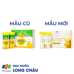 Viên sủi Scurma Fizzy Nano Curcumin hỗ trợ giảm các triệu chứng trào ngược dạ dày thực quản (2 tuýt x 10 viên) 4