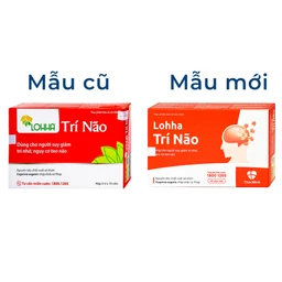 Viên uống hỗ trợ suy giảm trí tuệ Lohha Trí Não (3 vỉ x 10 viên)