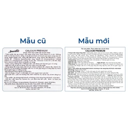 Viên bổ sung canxi, khoáng chất giảm nguy cơ loãng xương Calcium Premium JpanWell (120 viên)