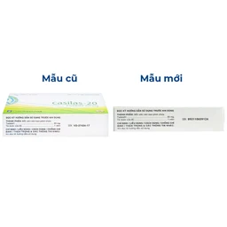 Thuốc Casilas-20 Davipharm điều trị rối loạn cương dương (2 vỉ x 2 viên) 2