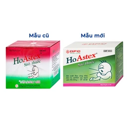 Siro HoAstex OPC điều trị ho, giảm ho trong viêm họng, viêm phế quản (30 gói x 5ml)