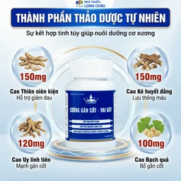 Viên uống hỗ trợ bổ thận, giúp hạn chế đau nhức khớp xương do phong thấp Cường Gân Cốt - Vai Gáy Kingphar (60 viên) 3