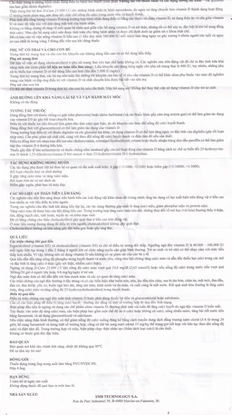 Dung dịch D-Cure 25000IU SMB phòng và điều trị thiếu vitamin D (1 vỉ x 4 ống)