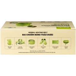 Đai chườm nóng thảo dược giảm đau khớp gối Hapaku giúp giảm đau mỏi thoái hóa khớp gối, massage đầu gối (dùng điện) 3