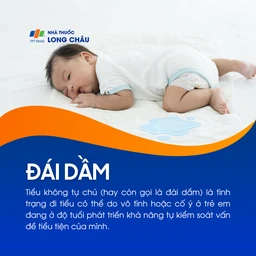 Đái dầm là tình trạng tiểu không tự chủ ở trẻ khi chưa kiểm soát tốt việc đi tiểu