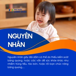 Nguyên nhân có thể do kiểm soát bàng quang kém, nhiễm trùng tiểu, táo bón hoặc rối loạn chức năng tiểu tiện