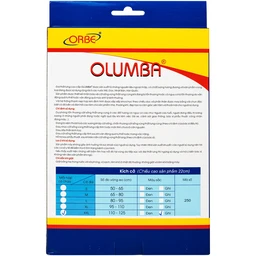 Đai thắt lưng Olumba Orbe size XXL hỗ trợ giảm đau, cố định cột sống 9