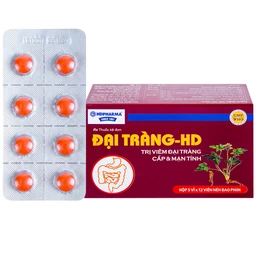 Thuốc Đại Tràng-HD điều trị viêm đại tràng cấp và mạn tính (5 vỉ x 12 viên)