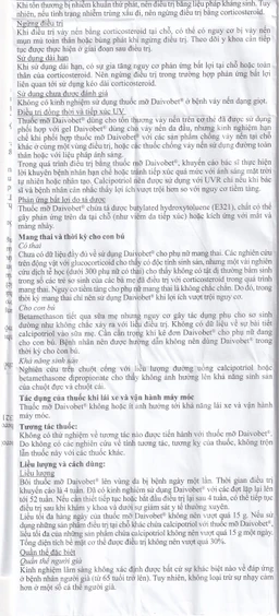 Thuốc mỡ Daivobet LEO điều trị bệnh vảy nến mảng mạn tính (15g)