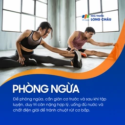 Giãn cơ trước và sau khi tập, duy trì cân nặng hợp lý, uống đủ nước và bổ sung chất điện giải