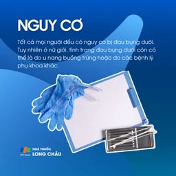 nguy cơ đau bụng dưới ở phụ nữ do u nang buồng trứng hoặc bệnh lý phụ khoa khác