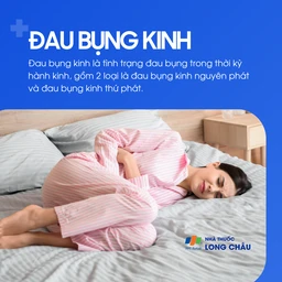 Đau bụng kinh là tình trạng đau vùng bụng dưới xảy ra trong kỳ kinh nguyệt, có thể chia thành nguyên phát và thứ phát