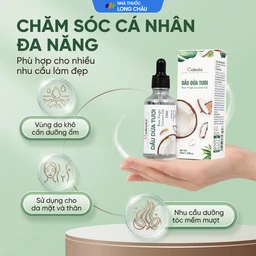 Dầu dừa tươi Raw Virgin Coconut Oil Cobote dưỡng ẩm, chống hăm, chăm sóc răng miệng (50ml) 4