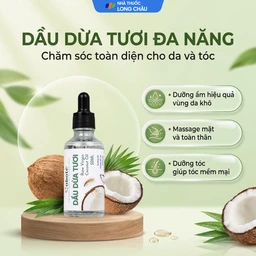 Dầu dừa tươi Raw Virgin Coconut Oil Cobote dưỡng ẩm, chống hăm, chăm sóc răng miệng (50ml) 2