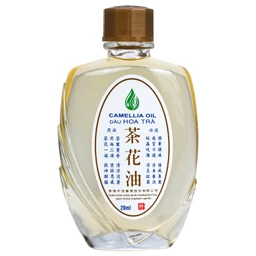Dầu gió hoa trà Camellia 20ml Hong Kong Zung Seon giúp giảm cảm cúm, nghẹt mũi, chóng mặt, nhức đầu 2