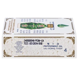Dầu gió Song Thập Peppermint oil 5ml Hong Kong Zung Seon 9