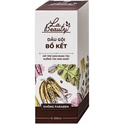 Dầu gội Bồ Kết cô đặc La Beauty giảm gãy rụng, dưỡng tóc óng mượt (300ml)