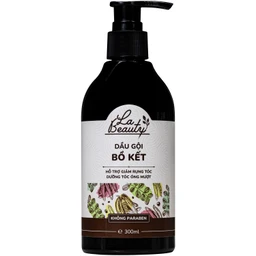 Dầu gội Bồ Kết cô đặc La Beauty giảm gãy rụng, dưỡng tóc óng mượt (300ml)