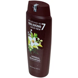Dầu gội dược liệu Thái Dương 7 Gold hỗ trợ giảm gàu, ngứa và tóc gãy rụng (200ml) 3