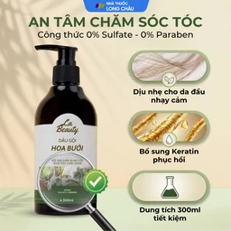Dầu gội Hoa Bưởi La Beauty giảm gãy rụng, kích thích mọc tóc (300ml) 4