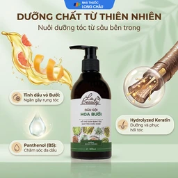 Dầu gội Hoa Bưởi La Beauty giảm gãy rụng, kích thích mọc tóc (300ml) 3