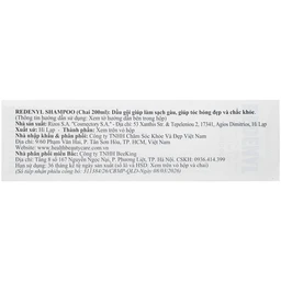 Dầu gội Redenyl Medimar chống rụng, kích thích mọc tóc (200ml)