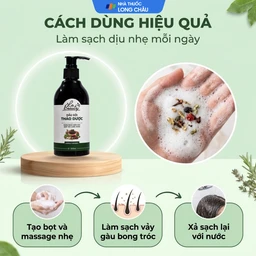 Dầu gội Thảo Dược La Beauty dưỡng tóc suôn mượt, phục hồi tóc chuyên sâu (300ml) 7
