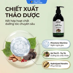 Dầu gội Thảo Dược La Beauty dưỡng tóc suôn mượt, phục hồi tóc chuyên sâu (300ml) 4