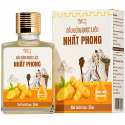 Dầu gừng thảo dược Nhất Phong giúp giảm đau cơ xương khớp (30ml) 1