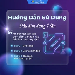 Đầu kim 18G Vinahankook vô trùng, dùng một lần (100 cái) 7