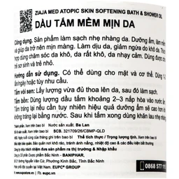 Dầu tắm Ziaja Med Atopic Skin mềm mịn da (270ml) 10