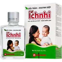 Dầu tràm khuynh diệp Ích nhi giúp giữ ấm cơ thể, phòng cảm lạnh (30ml) 1