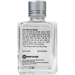 Dầu tràm khuynh diệp Ích nhi giúp giữ ấm cơ thể, phòng cảm lạnh (30ml) 6
