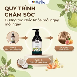 Dầu xả Hoa Bưởi La Beauty mượt tóc và giảm gãy rụng (300ml) 7