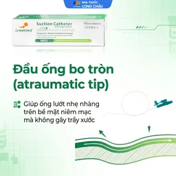 Dây hút dịch đàm nhớt Greetmed size 6 hút dịch đàmtrong khoang mũi, miệng, họng 4