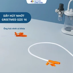 Dây hút nhớt Greetmed size 16 dùng hút dịch đờm trong khoang mũi, miệng, họng 2