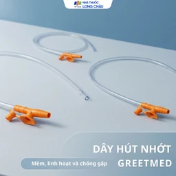 Dây hút nhớt Greetmed size 16 dùng hút dịch đờm trong khoang mũi, miệng, họng 3