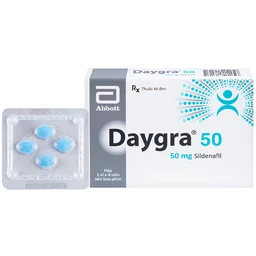 Thuốc Daygra 50 Abbott điều trị rối loạn cương dương (4 viên) 1